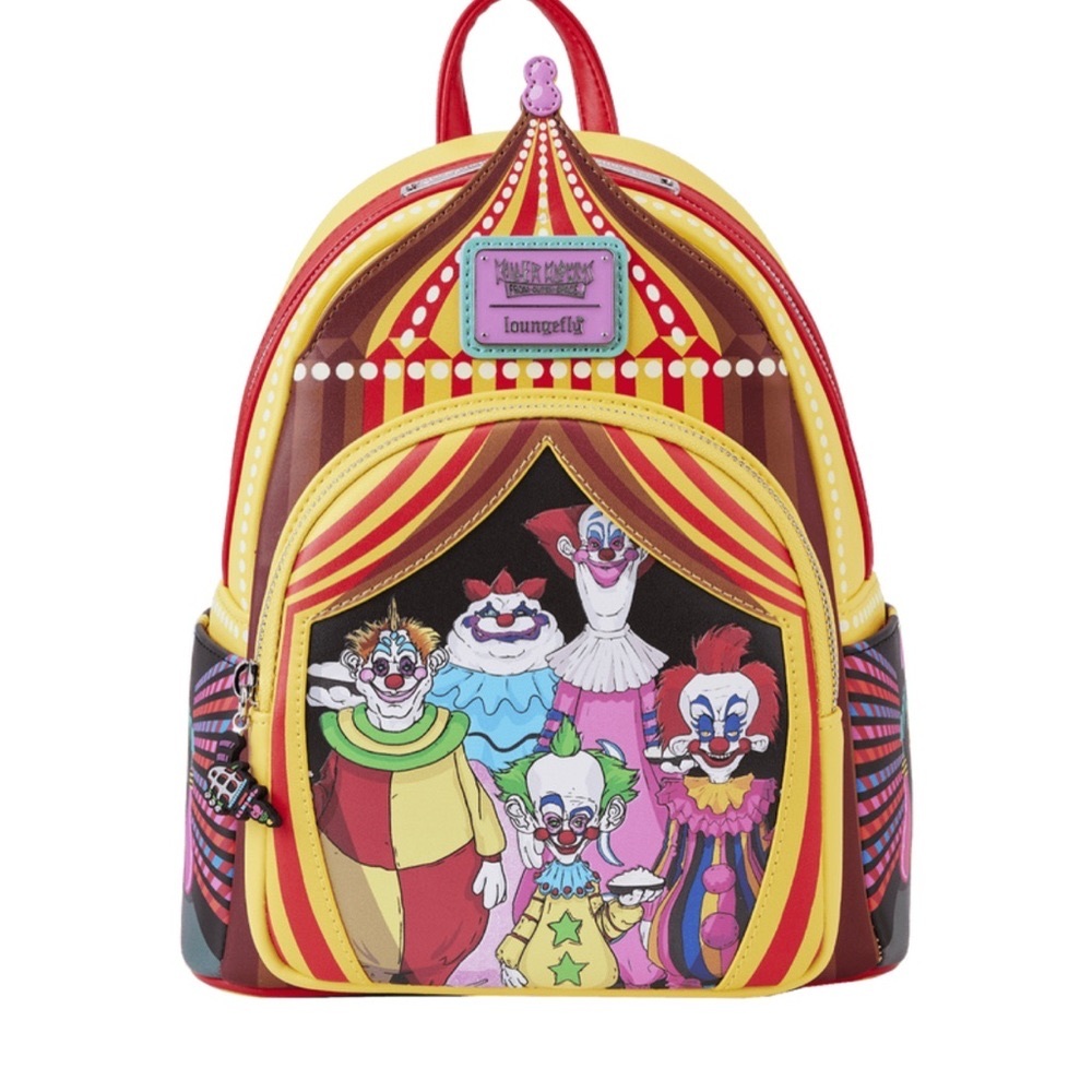 Killer Klowns from Outer Space Loungefly Mini Backpack